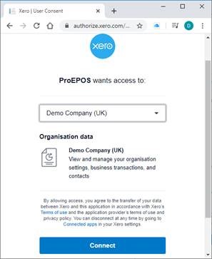 Xero Accounting Integration